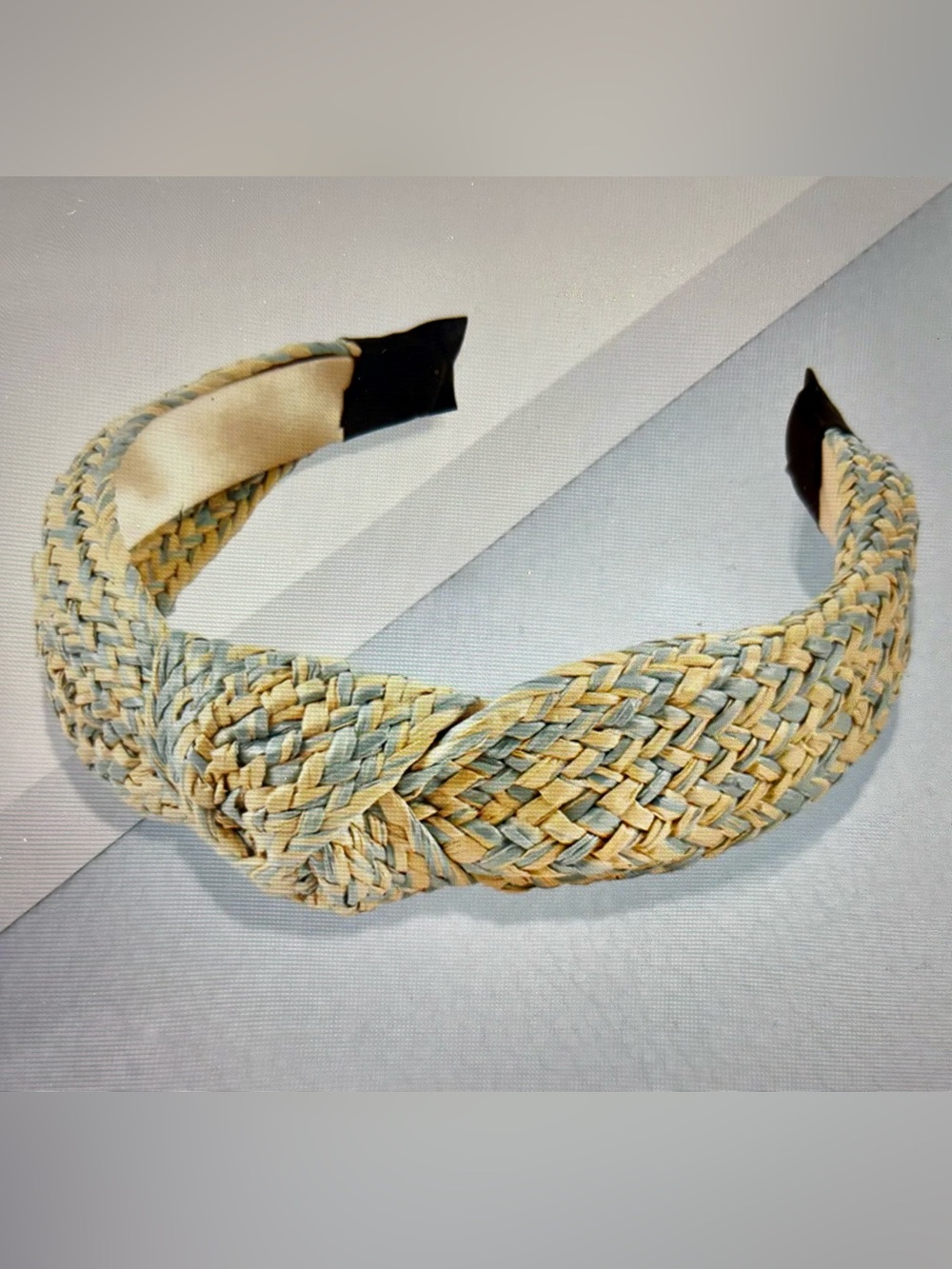 Boho Raffia Knot Headband